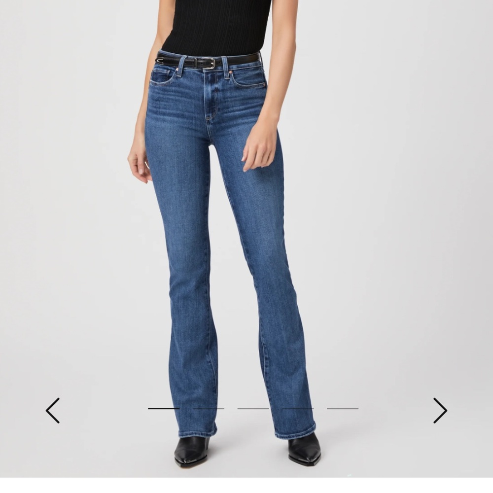Paige Laurel Canyon high rise boot cut jeans